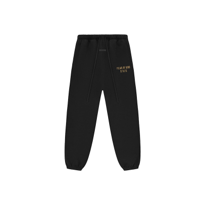 Fear of God Essentials Fleece Essential Sweatpant Black 01