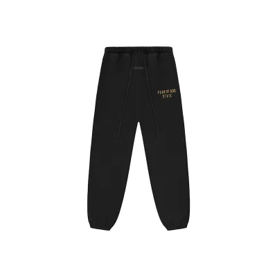 Fear of God Essentials Fleece Essential Sweatpant Black 01