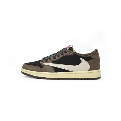 PK God Batch Air Jordan 1 Retro Low OG SP Travis Scott CQ4277-001 01