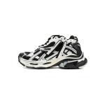 PK God Batch Balenciaga Runner Black White