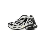 PK God Batch Balenciaga Runner Black White