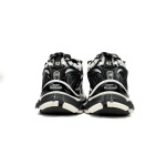PK God Batch Balenciaga Runner Black White