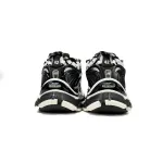 PK God Batch Balenciaga Runner Black White