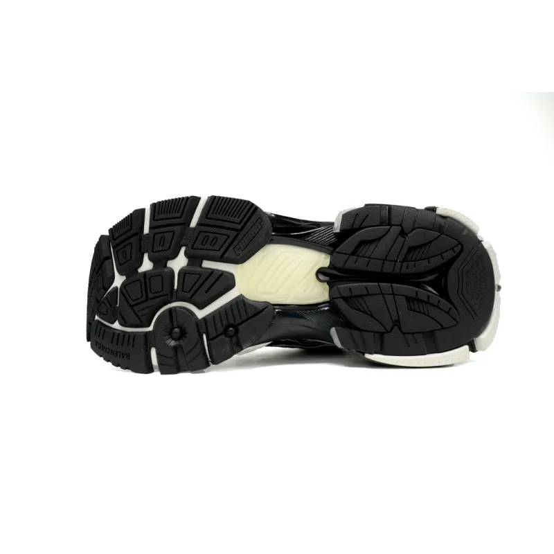 PK God Batch Balenciaga Runner Black White