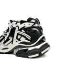 PK God Batch Balenciaga Runner Black White