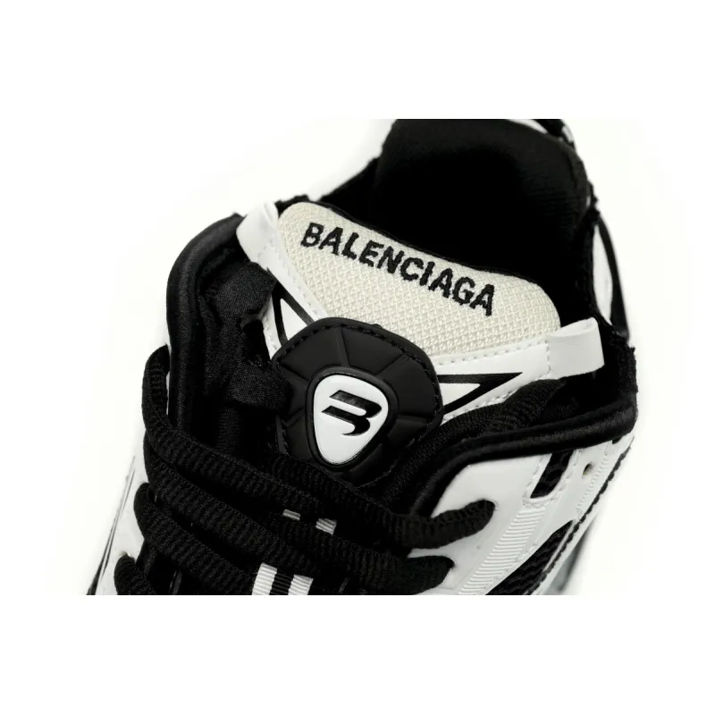PK God Batch Balenciaga Runner Black White