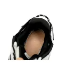 PK God Batch Balenciaga Runner Black White