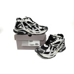 PK God Batch Balenciaga Runner Black White