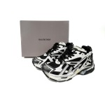 PK God Batch Balenciaga Runner Black White