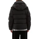 Burberry Hooded Puffer Jacket with Hood Black