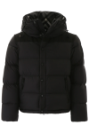 Burberry Hooded Puffer Jacket with Hood Black