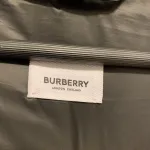 Burberry Hooded Puffer Jacket with Hood Black