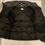 Burberry Hooded Puffer Jacket with Hood Black