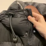 Burberry Hooded Puffer Jacket with Hood Black