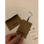 Burberry Hooded Puffer Jacket with Hood Blue