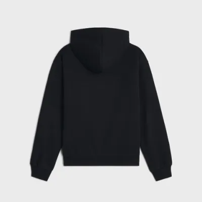  CELINE LOOSE HOODIE IN COTTON FLEECE 02