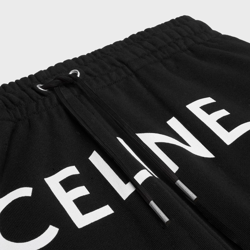 CELINE TRACK PANTS IN COTTON FLEECE