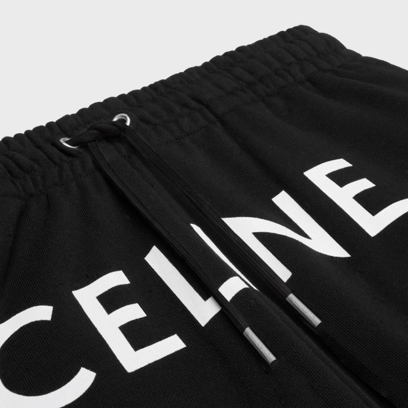 CELINE TRACK PANTS IN COTTON FLEECE