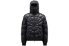 Moncler Violier Spider-Man Short Down Jacket Black