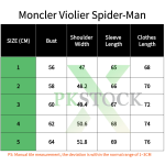 Moncler Violier Spider-Man Short Down Jacket Black