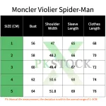Moncler Violier Spider-Man Short Down Jacket Black