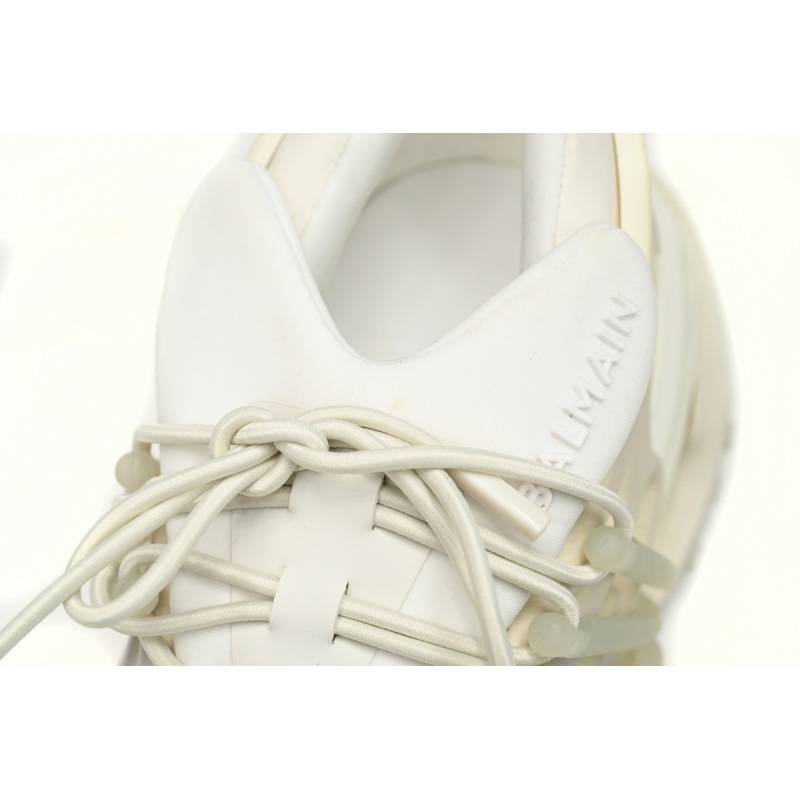 PK God Batch BALMAIN Multikolor Buty sportowe All White YM1VJ309