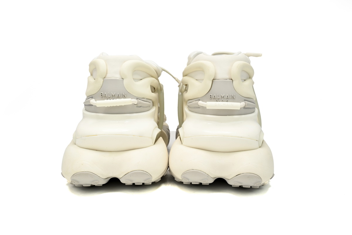 PK God Batch BALMAIN Multikolor Buty sportowe All White YM1VJ309