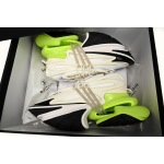 PK God Batch BALMAIN Multikolor Buty sportowe Black, white, and green YM1VJ309