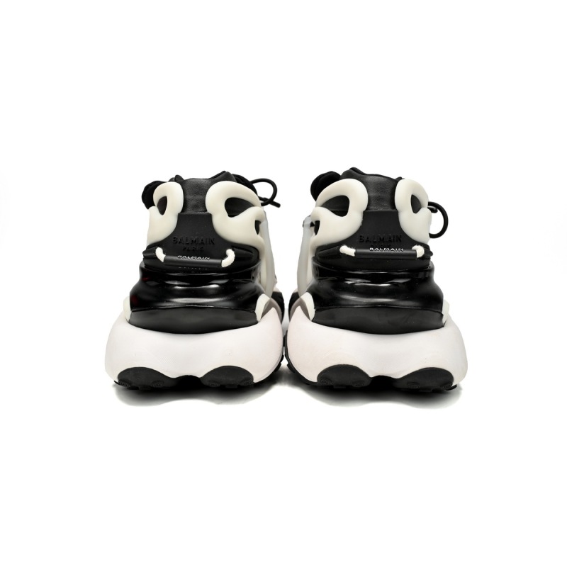 PK God Batch BALMAIN Multikolor Buty sportowe Black And White YM1VJ309
