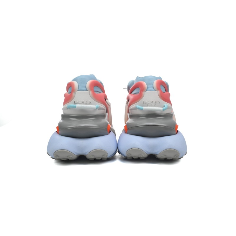 PK God Batch BALMAIN Multikolor Buty sportowe Grey Blue Red YM1VJ309