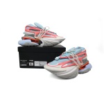 PK God Batch BALMAIN Multikolor Buty sportowe Grey Blue Red YM1VJ309