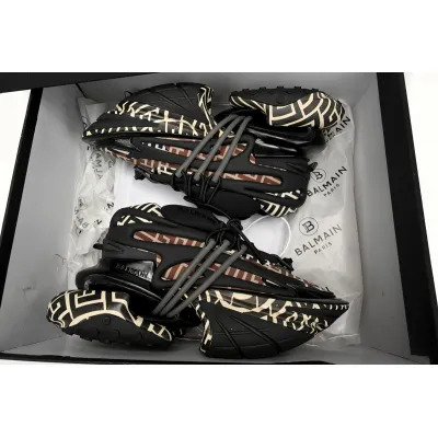 PK God Batch BALMAIN Multikolor Buty sportowe Lattice YM1VJ309 02