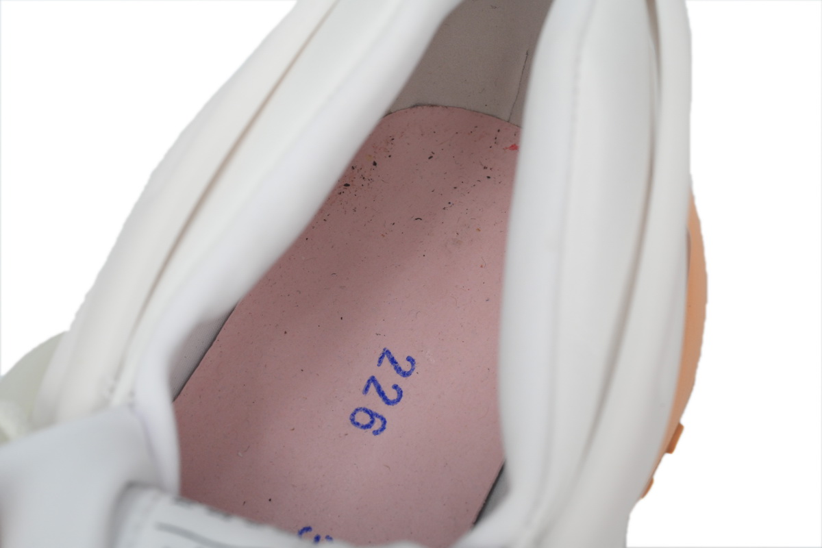 PK God Batch BALMAIN Multikolor Buty sportowe White Green Orange YM1VJ309