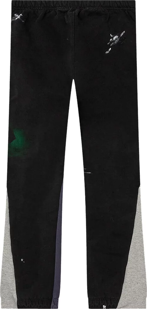 Gallery Dept. Logo Flare Sweatpants 'Washed Black'