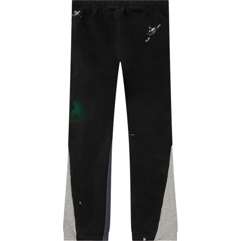 Gallery Dept. Logo Flare Sweatpants 'Washed Black'