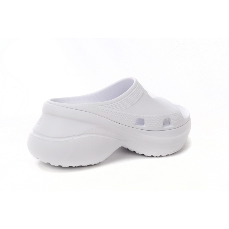 PK God Batch BALENCIAGA Pool Crocs White 677389 W1S8E 9000