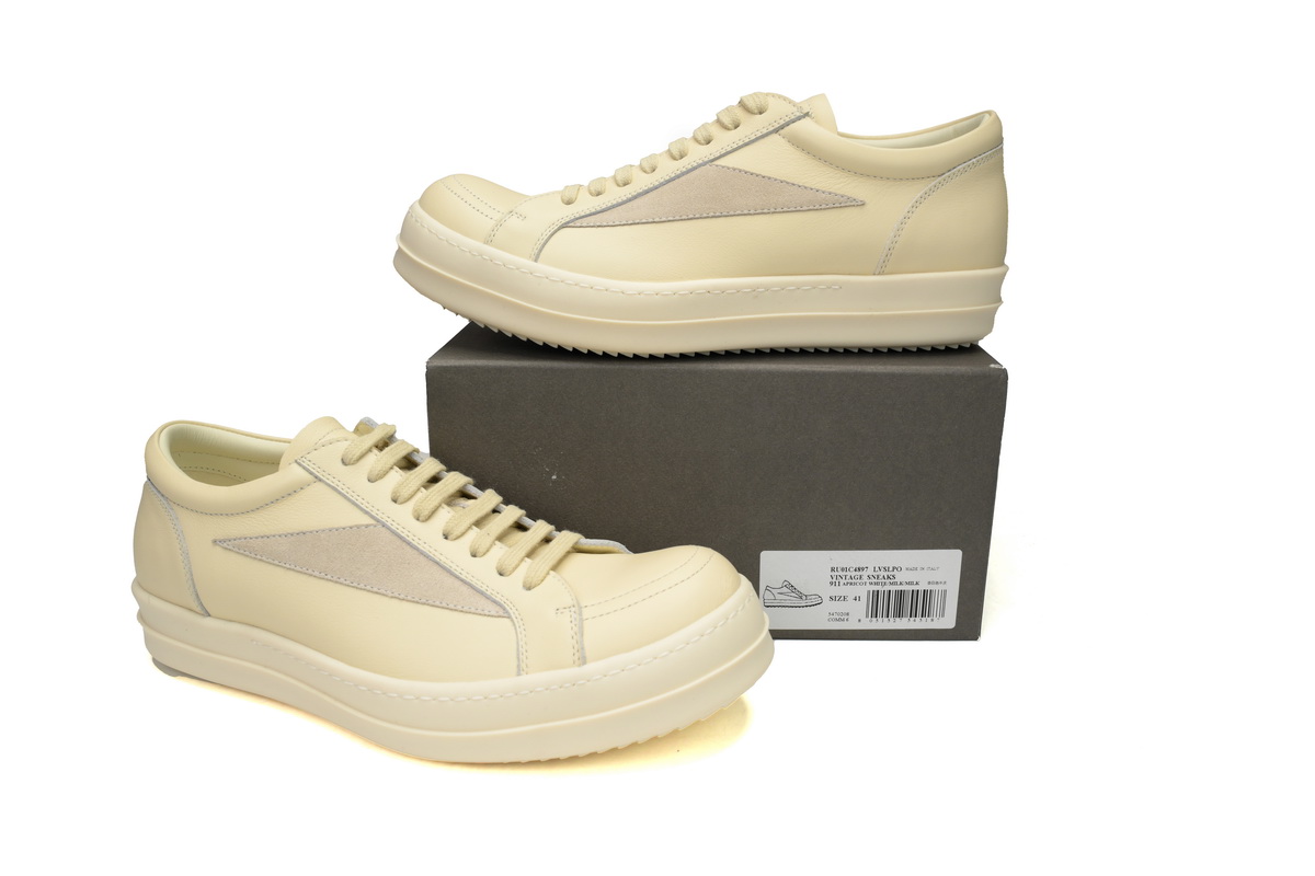 PK God Batch RICK OWENS Black RO White Paper RU01C4897 LPOLVS-1111