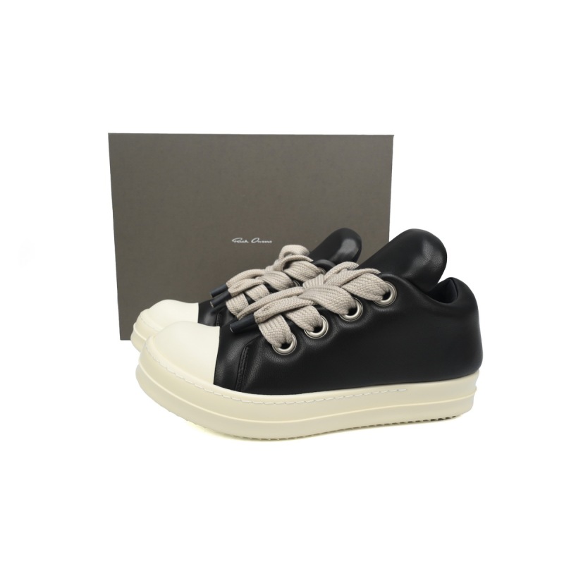 PK God Batch Rick Owens Luxor Jumbo Padded Low 'Black Milk'