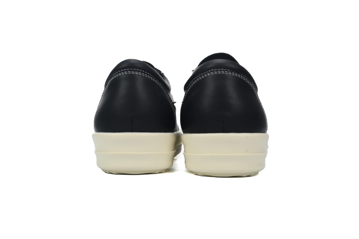 PK God Batch Rick Owens Luxor Vintage Low Black Milk RP02C1888LCGLVS-911