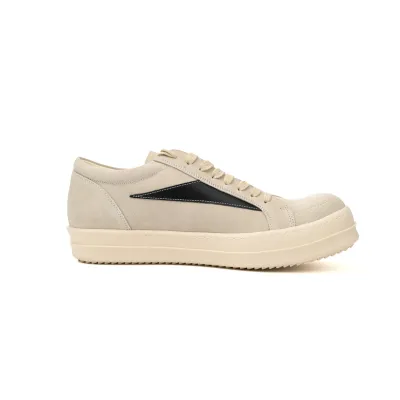 PK God Batch Rick Owens Wmns Luxor Vintage Low 'Milk Black' 02