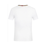 Burberry Icon Stripe Trim Cotton T-shirt White