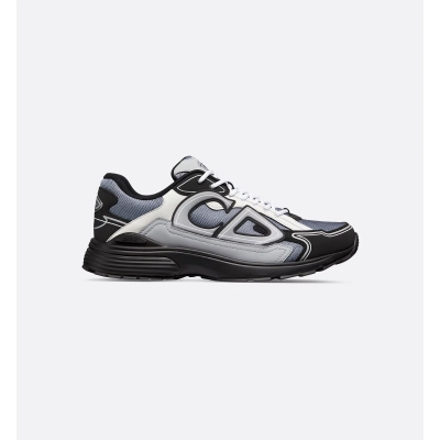 PK God Batch Dior B30 Sneaker Blue Mesh with Gray, White and Black 3SN279ZRB_H068 01