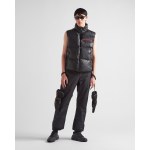 Prada Light Re-Nylon down vest Black