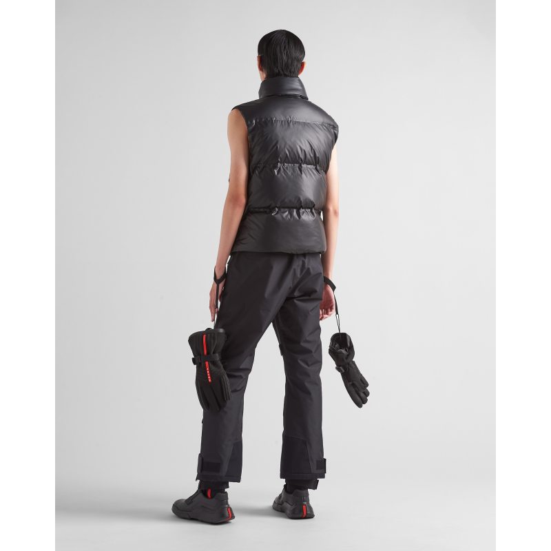 Prada Light Re-Nylon down vest Black