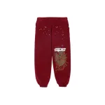 Sp5der Logo Sweatpant Maroon