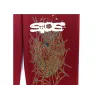 Sp5der Logo Sweatpant Maroon