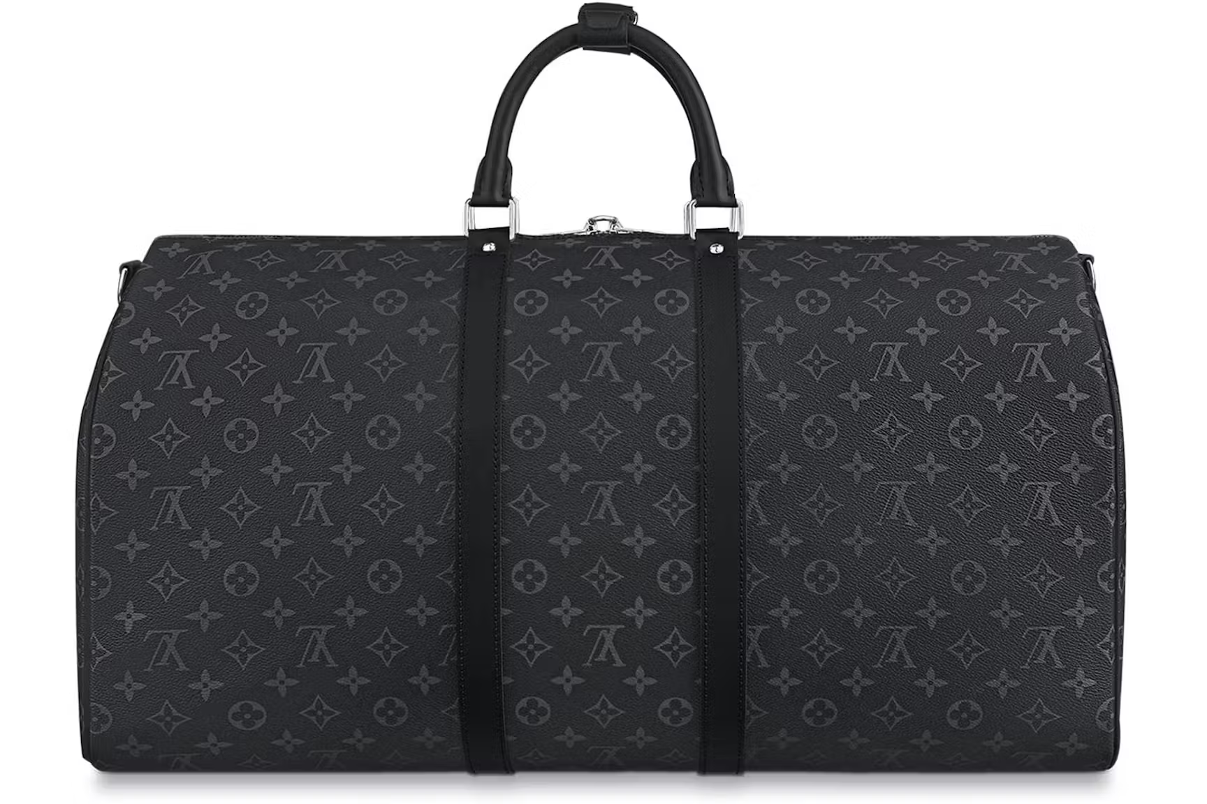 LOUIS VUITTON Keepall Bandoulière 45 Monogram Eclipse Men Travel