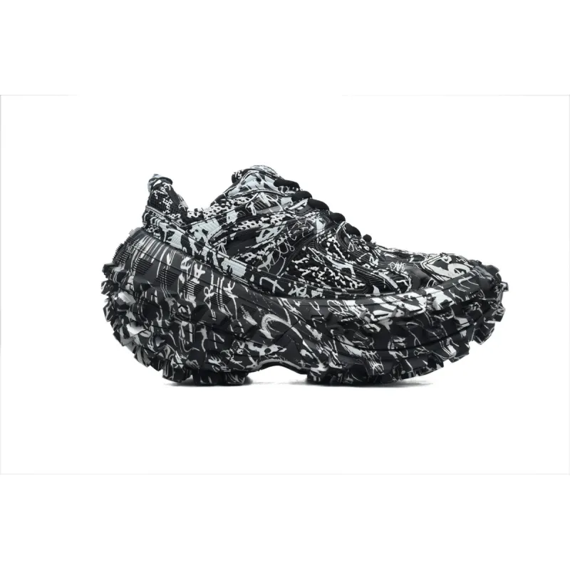 PK God Batch Balenciaga Defender Graffiti 685611 W2RG1 9015