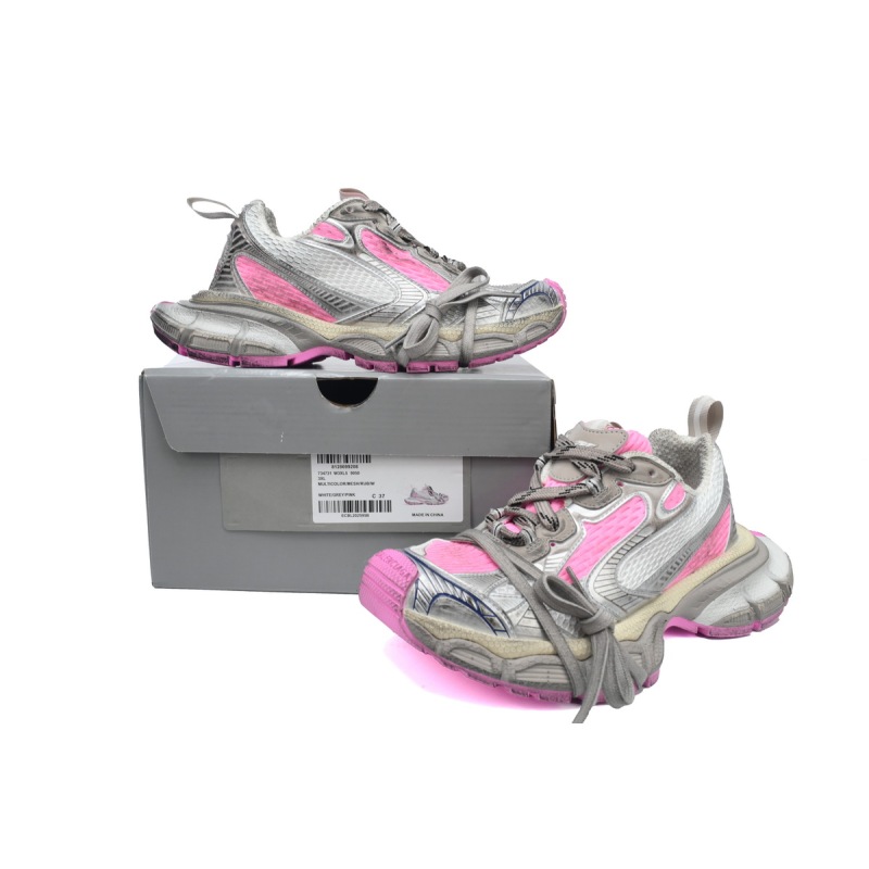 PK God Batch Balenciaga Silver Pink 734731 W3XL5 9050
