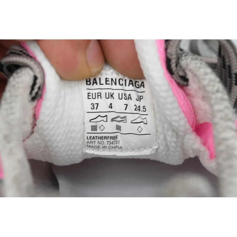 PK God Batch Balenciaga Silver Pink 734731 W3XL5 9050